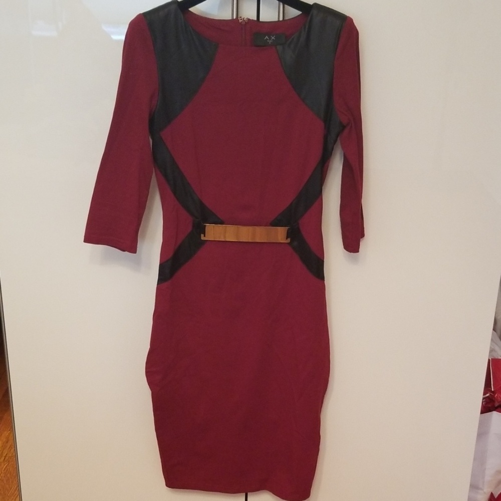 Armani exchange Paris midi dress